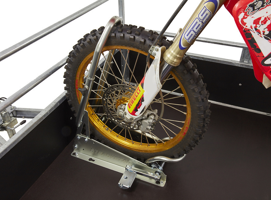 Acebikes Steadystand Cross - inrij crossmotor klem voor aanhanger en bestelwagen