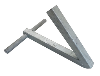 Dubbelzijdige steun voor boegrollen