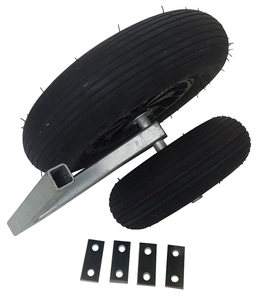 Centreerset links/rechts - inclusief stroppenplaten - 4.00-4 & 3.00-8