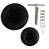 Centreerset links/rechts - inclusief stroppenplaten - 4.00-4 & 3.00-8