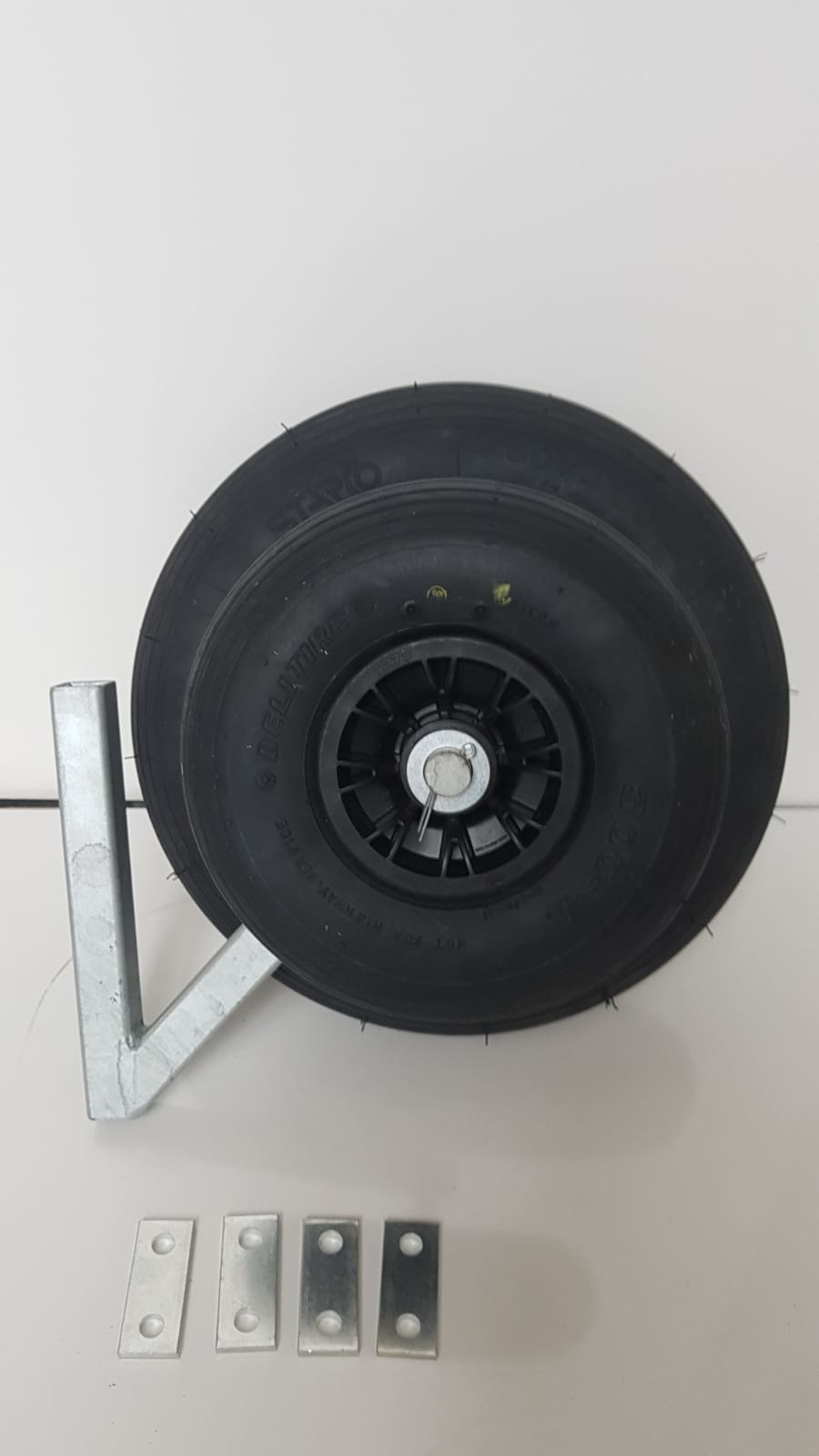 Centreerset links/rechts - inclusief stroppenplaten - 4.00-4 & 3.00-8