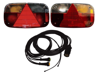 Multipoint 3 - 7 meter - 7 polig aftakkingen