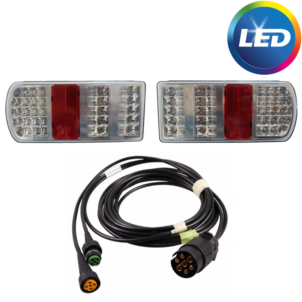 LED verlichtingsset met 4 meter hoofdkabel