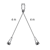 7-polige Aspock Multipoint 3 verlichtingsset met 4 meter hoofdkabel