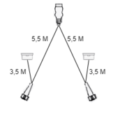 Aspock Multipoint 3 verlichtingsset - 5,5 meter hoofdkabel - 13 polig - inclusief voorgemonteerde markeringsverlichting