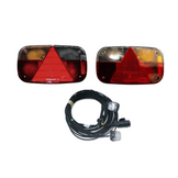 Aspock Multipoint 3 verlichtingsset - 6,4 meter hoofdkabel - 13 polig - inclusief voorgemonteerde markeringsverlichting