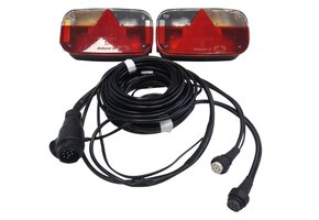 Multipoint 3 - 8 meter - 13 polig - aftak.