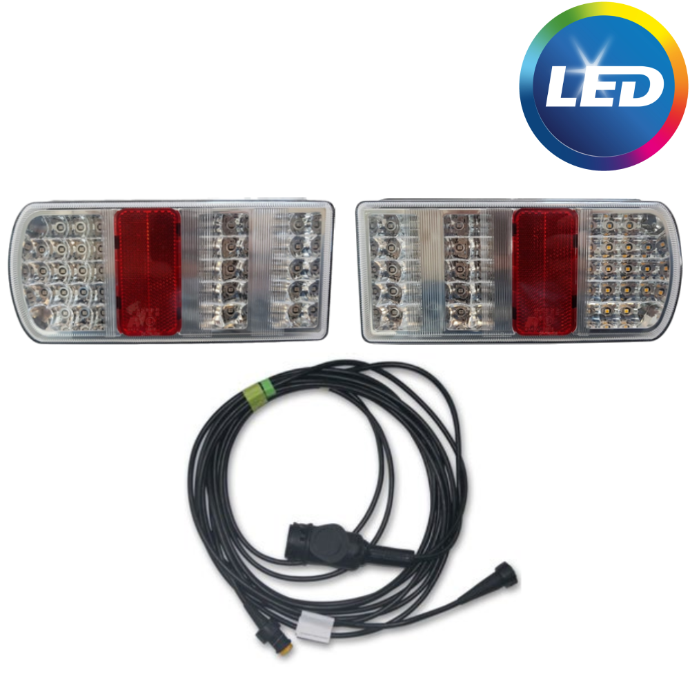 Led set met 5 meter hoofdkabel - 13 polig