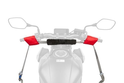 Acebikes Buckle-Up - spanband voor motor stuur - inclusief draagtas