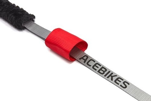 Acebikes Buckle-Up - spanband voor motor stuur - inclusief draagtas