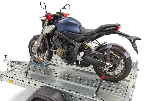 Acebikes Buckle-Up - spanband voor motor stuur - inclusief draagtas