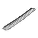 Set opklapbare/opvouwbare oprijplaten  - staal - 2x225 kg - 180x22,5 cm