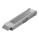 Set opklapbare/opvouwbare oprijplaten  - staal - 2x225 kg - 180x22,5 cm