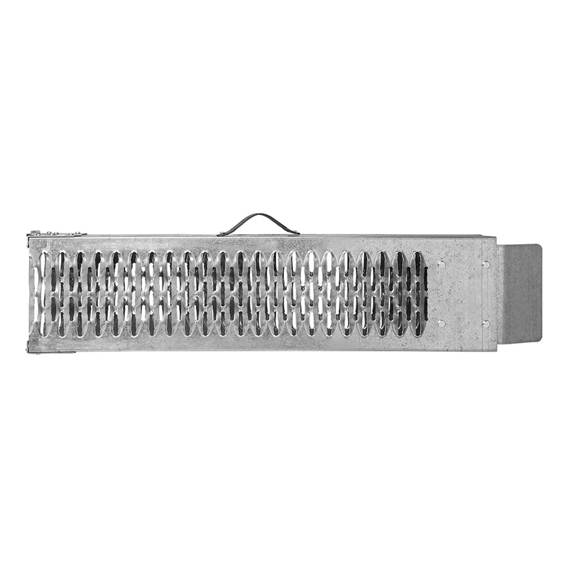 Set opklapbare/opvouwbare oprijplaten  - staal - 2x225 kg - 180x22,5 cm