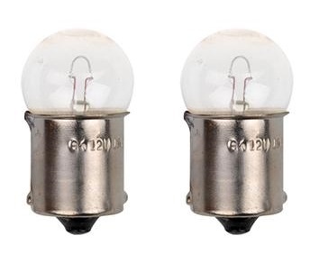 2x bol bajonet - 12V - 5W - BA15s