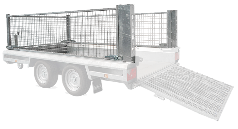 Compleet Anssems Terrax loofrek - 294x150x70 cm