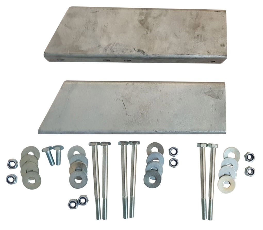 Hulco oppelingsverhogers - 10 cm - inclusief montagematerialen