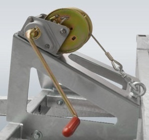 Hulco Terrax - lier voorgemonteerd op steun