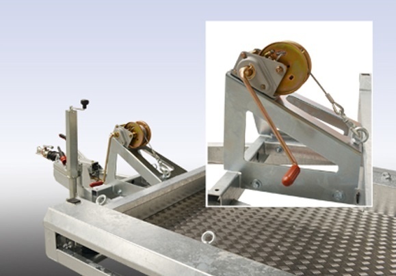 Hulco Terrax - lier voorgemonteerd op steun