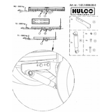 Hulco MEDAX/TERRAX schokbrekers 1800 kg - as 1