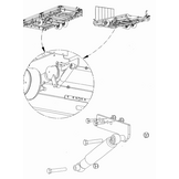 Hulco MEDAX/TERRAX schokbrekers 1800 kg - as 1