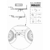 Hulco MEDAX/TERRAX schokbrekers 1800 kg - as 2