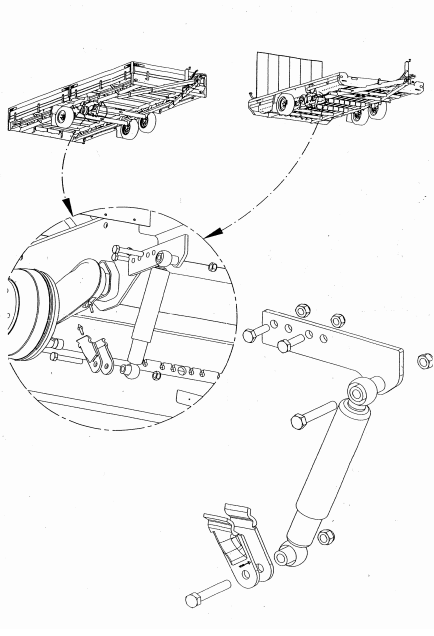 Hulco MEDAX/TERRAX schokbrekers 1500 kg - as 1