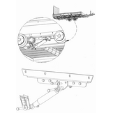 Hulco MEDAX/TERRAX schokbrekers 1500 kg - as 2/3 of 2/2