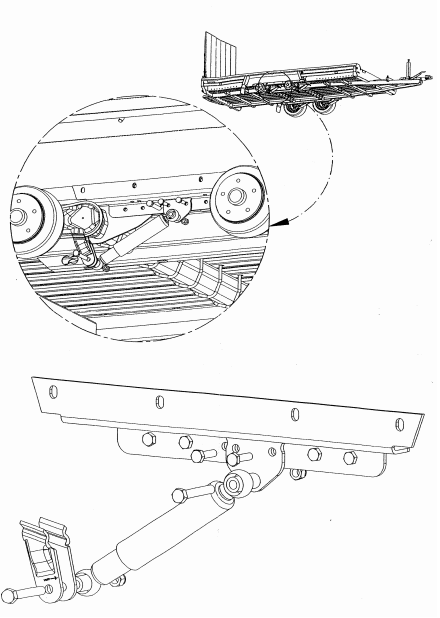 Hulco MEDAX/TERRAX schokbrekers 1500 kg - as 2/3 of 2/2