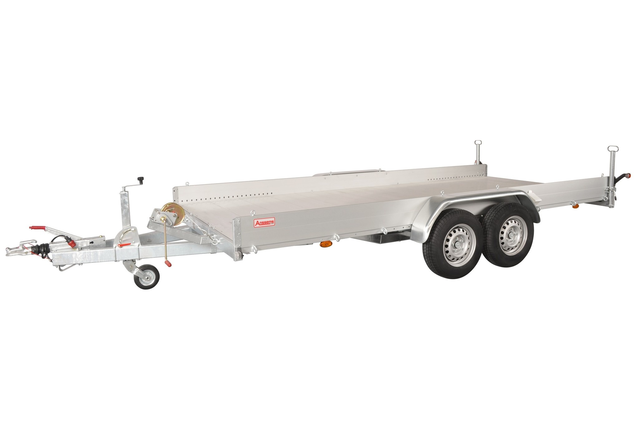 Anssems AMT 2500 - 2500 kg bruto laadvermogen - 407x180 cm laadoppervlak - geremd