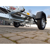 Kantelbare motoraanhanger voor 3 motoren - 220x155 cm - 750 kg ongeremd