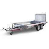 TEMARED Machinetransporter 400x180 cm - 3000 kg - geremd - machinetransporter met oprijklep