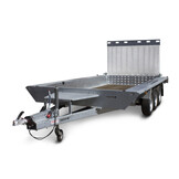 TEMARED BUILDER 400x180 cm - 3500 kg - geremd - machinetransporter met oprijklep