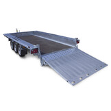 TEMARED BUILDER 400x180 cm - 3500 kg - geremd - machinetransporter met oprijklep