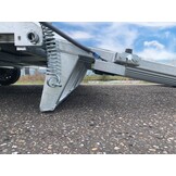 TEMARED BUILDER 400x180 cm - 3500 kg - geremd - machinetransporter met oprijklep