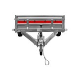 TEMARED PRO 2612 bakwagen - 750 kg bruto laadvermogen - 263x125 cm laadoppervlak - ongeremd