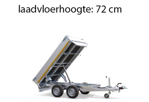 310x180 cm - 2500 kg - elektrisch + oprijplaten