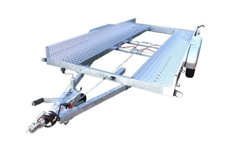 Anssems AMT 2000 ECO - 2000 kg bruto laadvermogen - 400x188 cm laadoppervlak - geremd