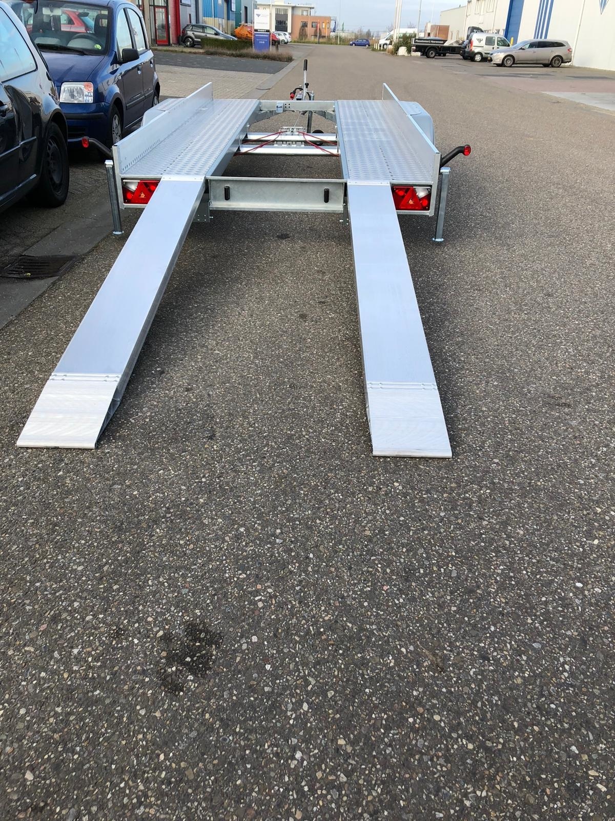 Anssems AMT 2000 ECO - 2000 kg bruto laadvermogen - 400x188 cm laadoppervlak - geremd