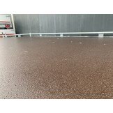 Anti-slip betonplex vloerplaat aanhanger 2500x1250x15mm - donkerbruin