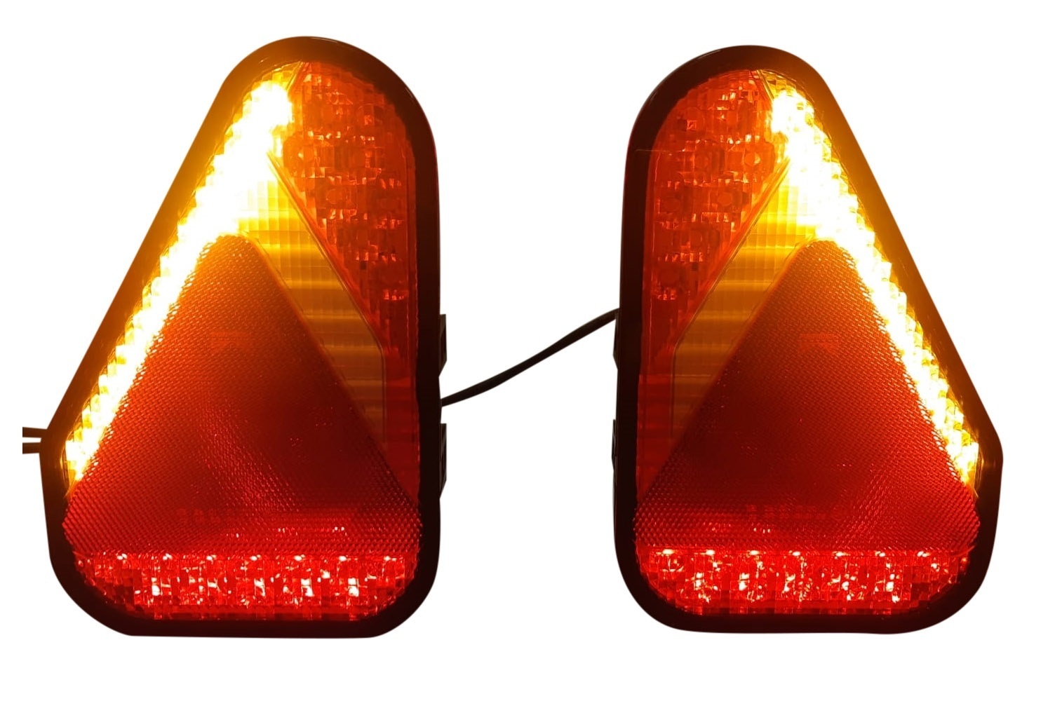 Aspock Earpoint LED rechts - inclusief achteruitrijverlichting - 146x219x52,5 mm