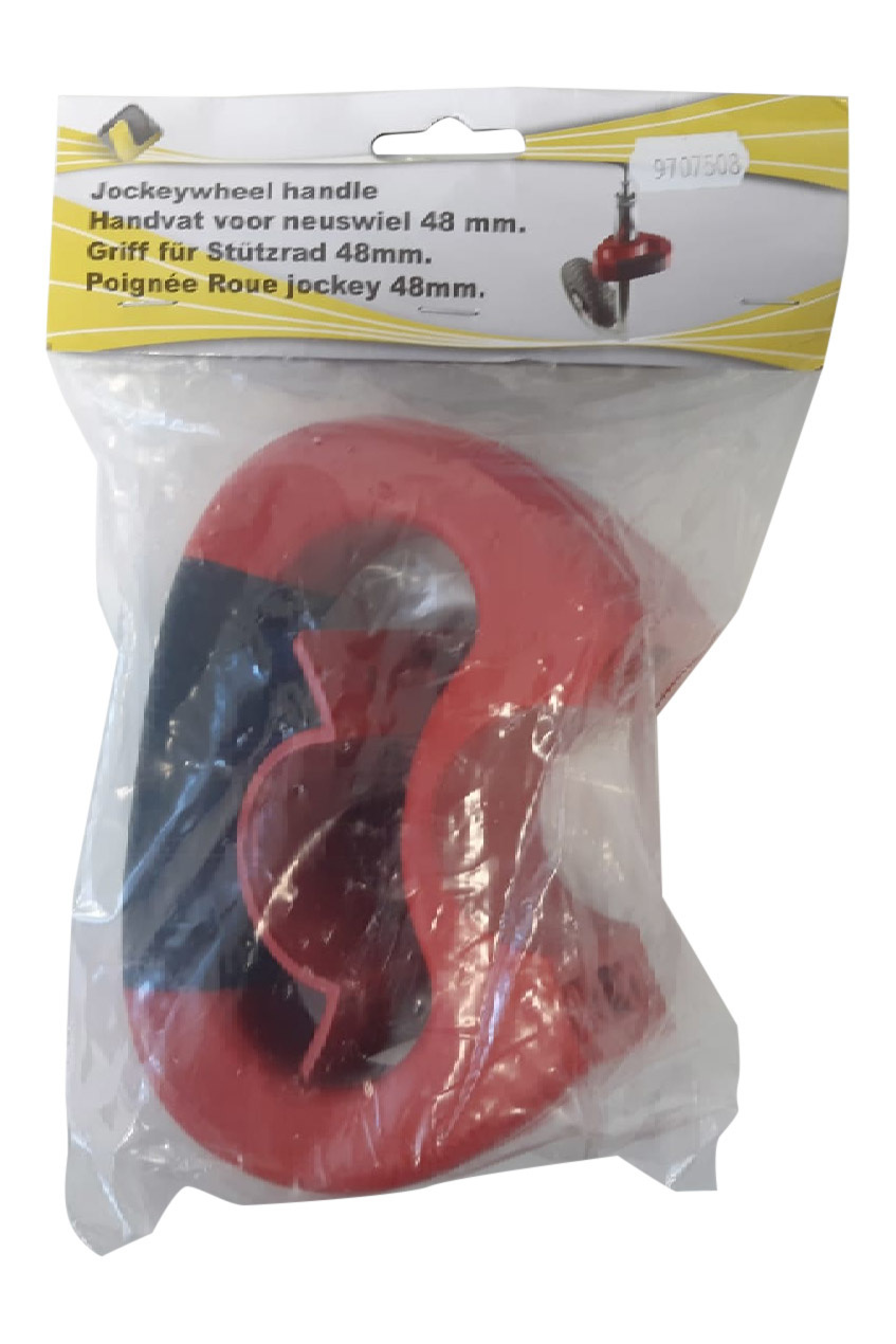 Premium rangeerhulp voor neuswiel 48 mm - hard rubber