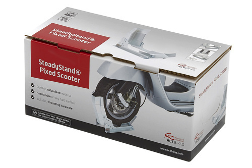Acebikes SteadyStand Fixed Scooter steun - inrij motorklem/ wielklem scooter