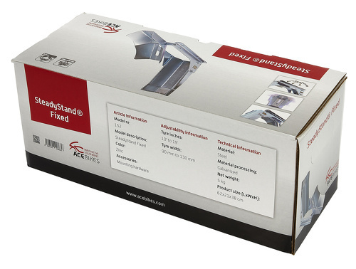 Acebikes SteadyStand Fixed - inrij motorklem voor aanhanger en bestelwagen