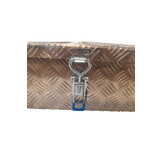 DE HAAN BOX HE - 1200x391x190 mm - waterdichte en stofdichte aluminium traanplaat disselkist - voorzien van vlinderslot of t-sluiting