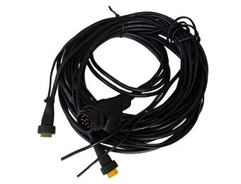 6,3 meter - 13 polig - 2x 8P - aftakkingen - Aspock