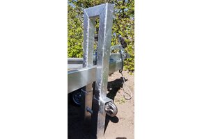 Parkeerpaal aanhanger - geschikt voor v-dissels