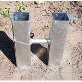 Anti-diefstal parkeerpaal - geschikt voor alle aanhangers met een v-dissel