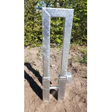 Anti-diefstal parkeerpaal - geschikt voor alle aanhangers met een v-dissel