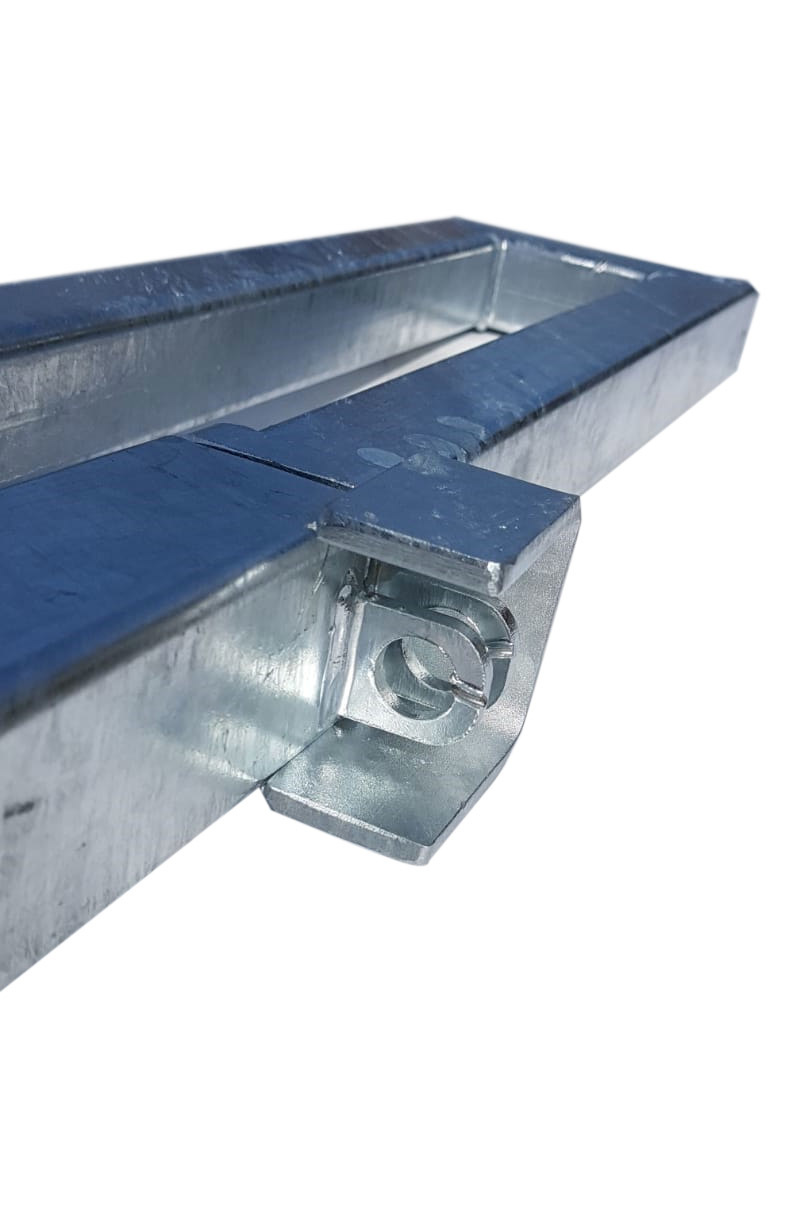 Anti-diefstal parkeerpaal - geschikt voor alle aanhangers met een v-dissel